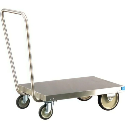 Lakeside 454 36.25" W Stainless Steel Single Handle Platform Truck