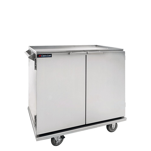 Cres Cor 101172A 450 Lbs. Aluminum Mobile Enclosed In-Suite Service Cart