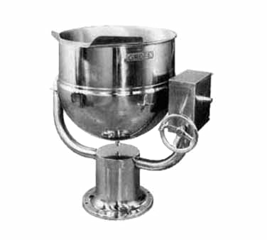 Groen D-20 20 Gallon 2/3 Jacket Direct Steam Tilting Kettle