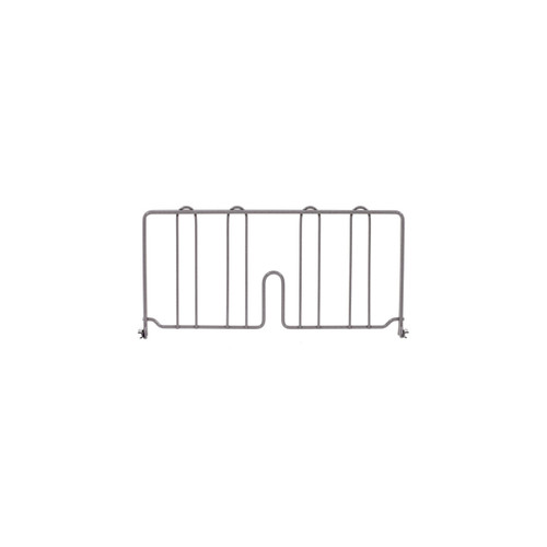 Metro DD18K4 Super Erecta Shelf Divider 8" x 18" (203 x 457mm) Metroseal Gray Epoxy-Coated Corrosion-Resistant Finish