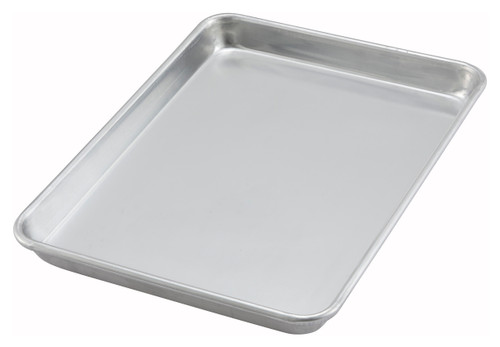 Winco ALXP-1013 13" Aluminum Sheet Pan or Serving Tray