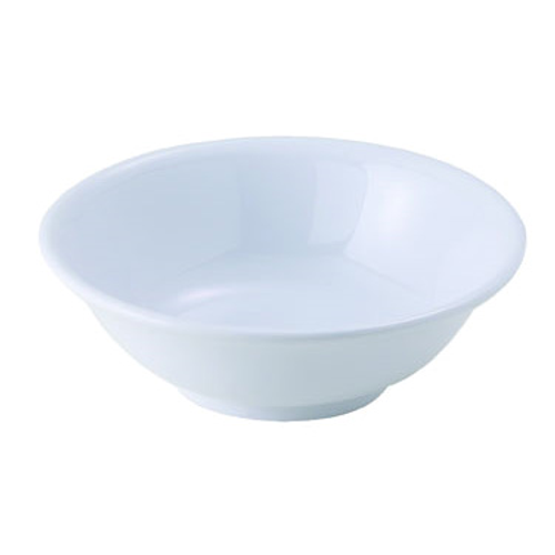 Winco MMB-22W
 6-7/8"
 22 Oz.
 Plastic
 White
 Round
 Bowl
 2 Dozen (Contains 1 Dozen)