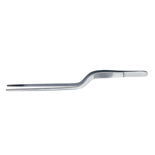 Matfer Bourgeat 652021 7-7/8"L Stainless Steel Chef PlaTing Tongs