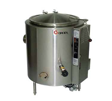 Groen AH/1E-20-LP 20 Gallon 2/3 Jacket Liquid Propane Kettle - 85,000 BTU