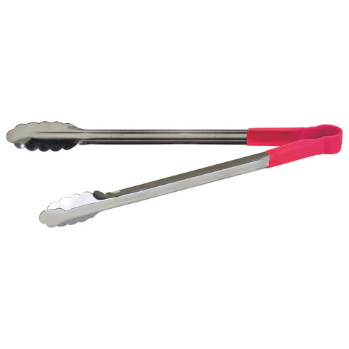 Winco UTPH-16R 16" Stainless Steel Utility Tongs