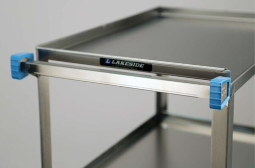 Lakeside 422 31" W 500 Lbs. Stainless Steel 3-Tier Utility Cart