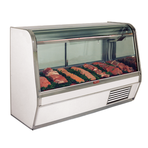 Howard McCray SC-CMS32E-6C-LED 74"W Curved Glass Fish/Poultry Service Case