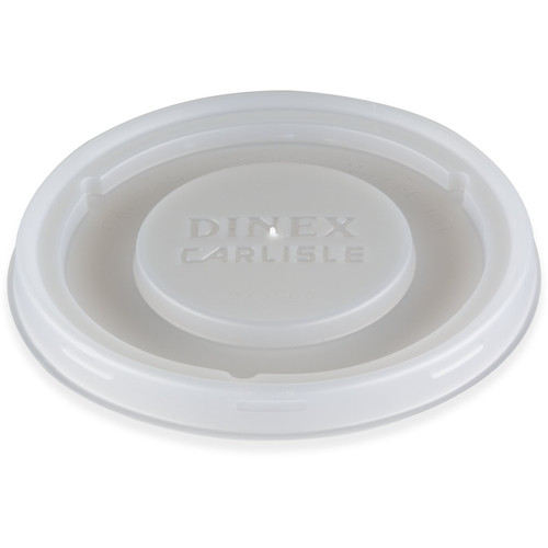 Dinex DX30008714 3.5" Turnbury Translucent Mug & Bowl Lid (1500/cs)