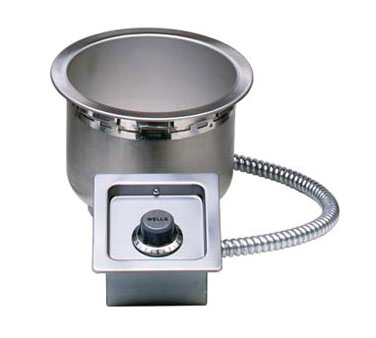 Wells SS-8TUCI Stainless Steel (1) 7 Quart Round Food Warmer