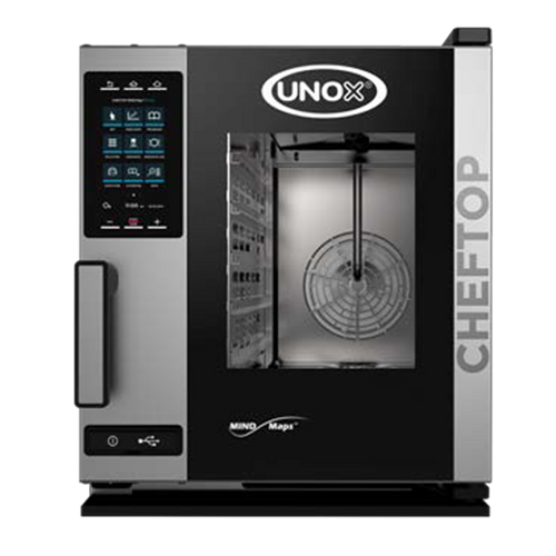 Unox XACC-0513-EPL Left-to-Right Door Opening Countertop Electric ChefTop MIND.Maps Plus Compact Combi Oven