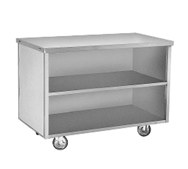 Randell RAN ST-7S Stainless Steel Serving Counter Utility Mobile Modular Open Shelf Base