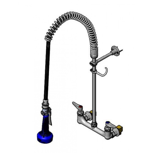 T&S Brass B-0133-CR-B08SK EasyInstall Pre-Rinse Unit 8"