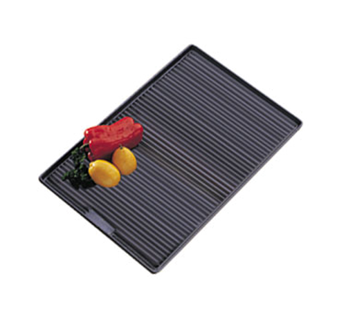 Bon Chef 2182T Matte Black Rectangular Aluminum Tempo Grill Tile