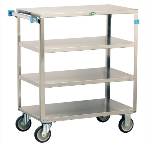 Lakeside 353 500 Lbs. Stainless Steel 4 Shelves All Edges Down Open Tray Truck
