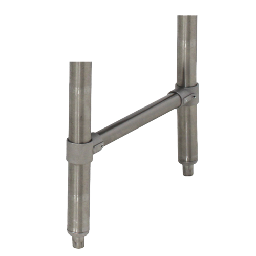 Advance Tabco SU-10C-X Special Value Upgrade Underbar Legs to 14" Stainless Steel Legs