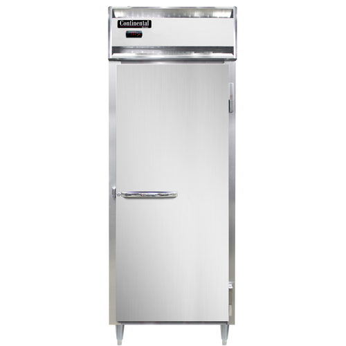 Continental Refrigeration DL1WE-SA-PT Designer Line Heated Cabinet Extra Wide Pass-Thru 28"