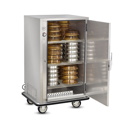 FWE A-60-XL 60 Covered Plates A-Series Banquet Cart Single Door