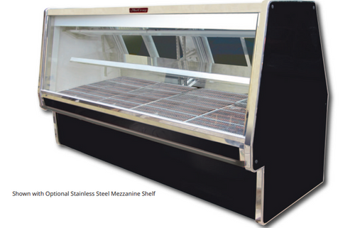 Howard McCray R-CMS34E-4-BE-LED 52-1/2"W Red Meat Service Case