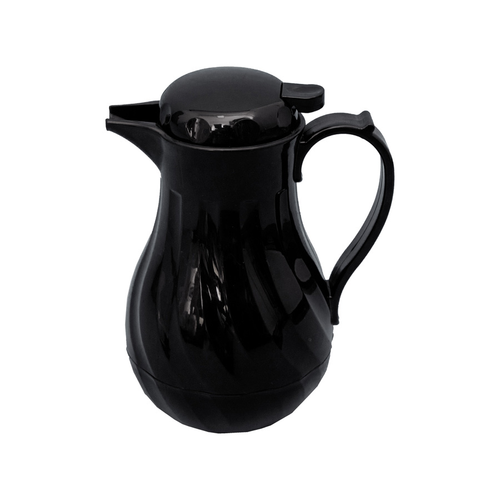 CAC China BVSR-64BK 64 Oz. Black Plastic Beverage Server (6 Each Per Case)