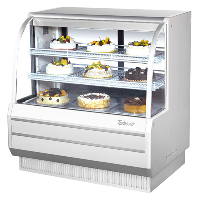 Turbo Air TCGB-48-W(B)-N 48.5" W Refrigerated Bakery Case