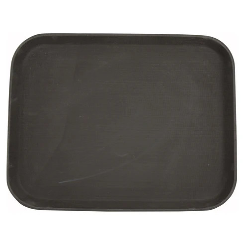 Winco TRH-1418
 Plastic
 Rectangular
 Easy-Hold Tray
