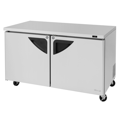 Turbo Air TUF-60SD-N 60.25"W Two-Section Super Deluxe Series Undercounter Freezer