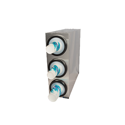 San Jamar C2803 Stainless Steel 8-1/16"L x 24-3/8"W x 24-3/16"H Beverage Dispenser Box System