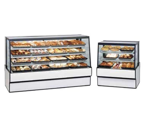 Federal Industries SGD5048 50.13" W Slanted Glass High Volume Non-Refrigerated Bakery Case