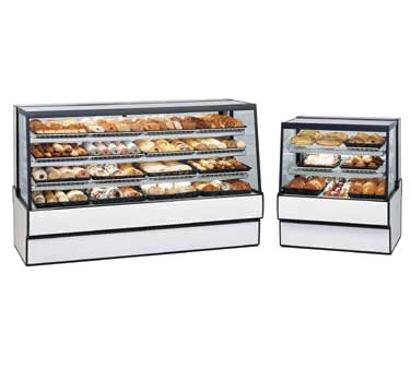 Federal Industries SGD5048 50.13" W Slanted Glass High Volume Non-Refrigerated Bakery Case