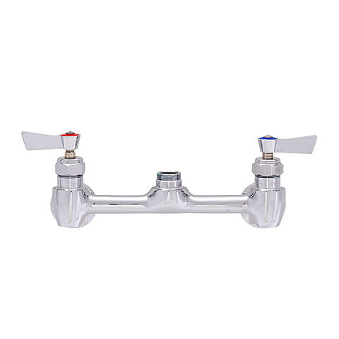 Fisher 23698 8" Adjustable Wall Mount Swivel Outlet Lever Handles Stainless Steel Control Valves