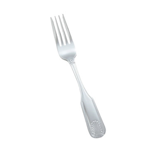 Winco 0006-06 7" Stainless Steel Salad Fork (Contains 1 Dozen)