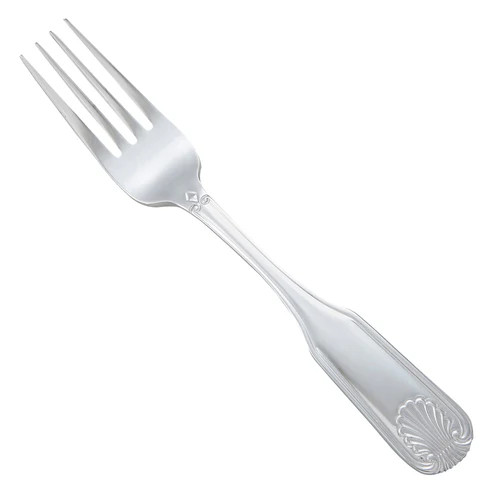Winco 0006-06 7" Stainless Steel Salad Fork (Contains 1 Dozen)