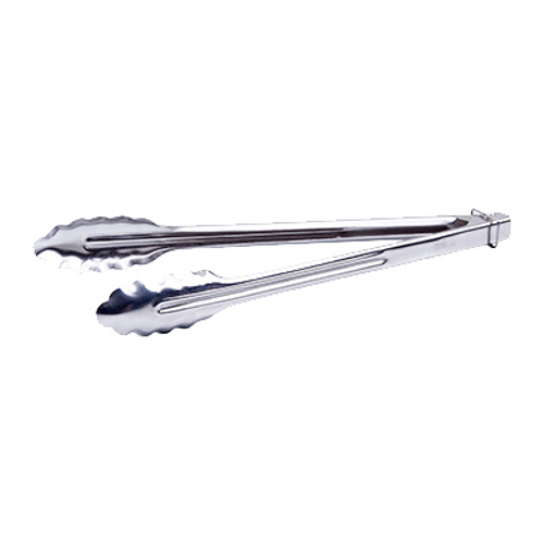 Winco UTLK-12 12" Stainless Steel Utility Tongs