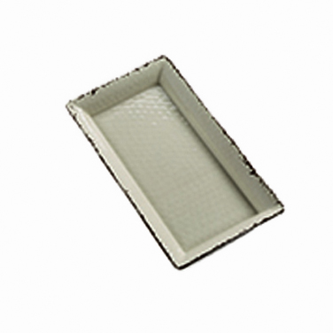American Metalcraft AWMEL19 Plastic White Rectangular Platter