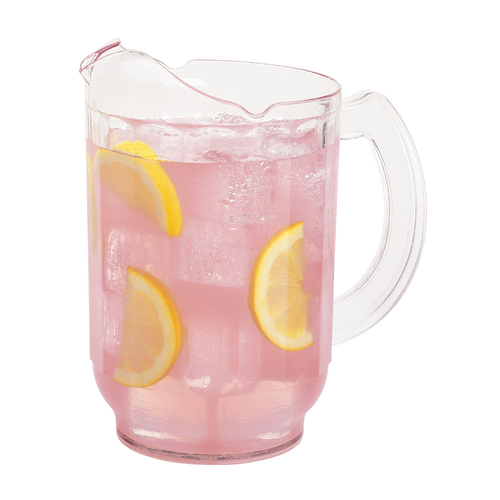 Cambro PL60CW135 Camwear Laguna Pitcher 60 oz - 6/Case