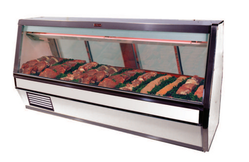 Howard McCray SC-CMS40E-12-S-LED 148-1/2"W Red Meat Service Case