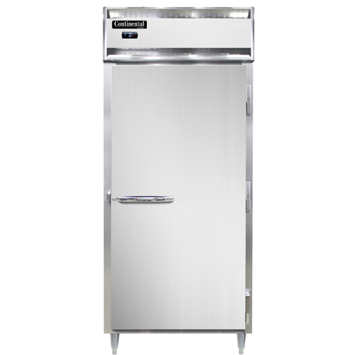 Continental Refrigerator DL1FX 36.25" W One-Section Solid Door Reach-In Designer Extra-Wide Freezer - 115 Volts