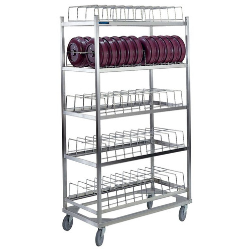 Lakeside 898 39.25" W x 69.75" H x 20.25" D Stainless Steel Dome Drying Rack