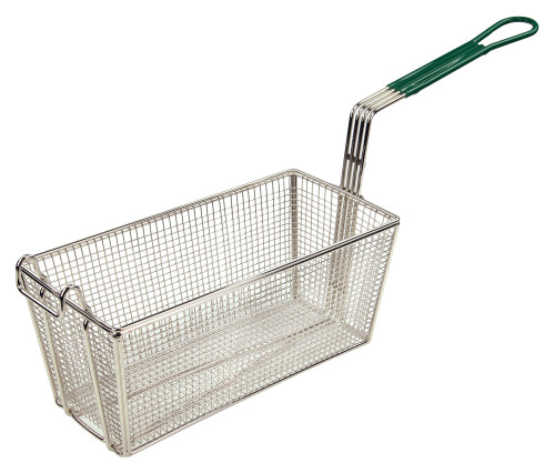 Winco FB-30 13-1/4"L x 6-1/2"W x 6"H Rectangular Fry Basket