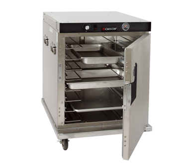 Cres Cor H339UA8C 28.06" W Aluminum 1-Compartment Half-Height Insulated Mobile Heated Cabinet - 120 Volts