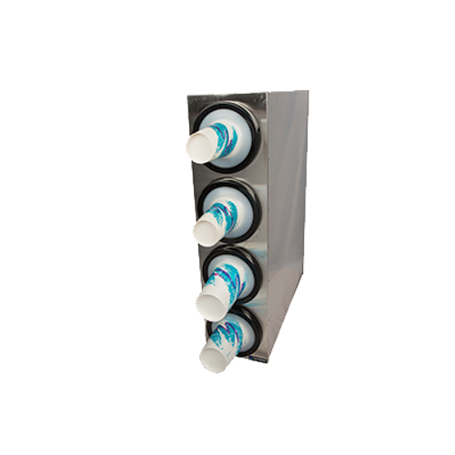 San Jamar C2804 Stainless Steel 8-1/16"L x 24-3/8"W x 30-1/4"H Beverage Dispenser Box System