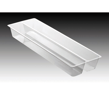 Matfer Bourgeat 362004 Buche Cake Mold 22-1/2"L x 3-1/4"W x 2-1/2"H Mold Size Trapeze Shaped Pvc - 1 Box