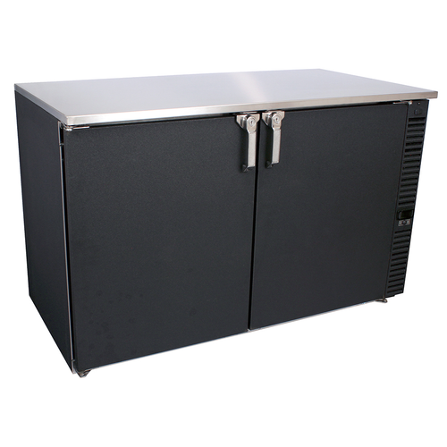 Glastender C1SL44 44"W Two-Section Solid Door Cooler