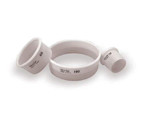 Matfer Bourgeat 150155 ExoGlass Pastry Cutter 2" Dia. x 1-3/8"H Plain Round One-Piece Composite Material