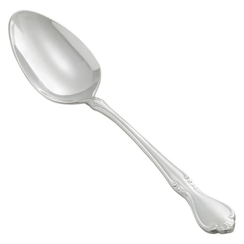 Winco 0039-10 8-1/2" 18/8 Stainless Steel European Tablespoon (Contains 1 Dozen)