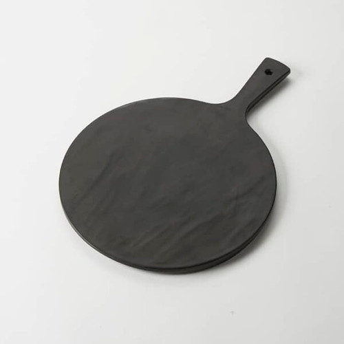 American Metalcraft FSR11 12" Melamine Slate Round Serving Peel