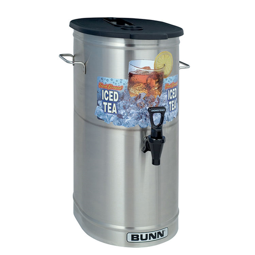 Bunn 34100.0002 4 Gallon Stainless Steel Iced Tea/Coffee Dispenser