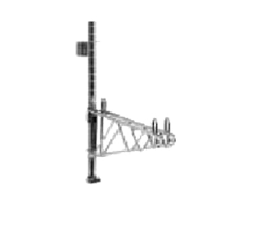 Metro 2Ws21S Super Erecta Shelf Support Post Mount Double For 21"D Shelf Stainless