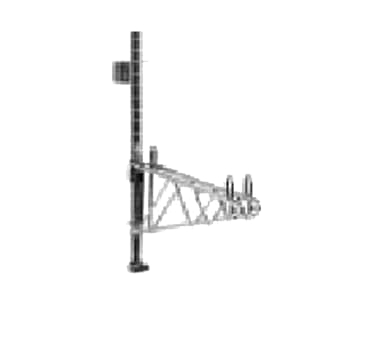 Metro 2Ws21S Super Erecta Shelf Support Post Mount Double For 21"D Shelf Stainless