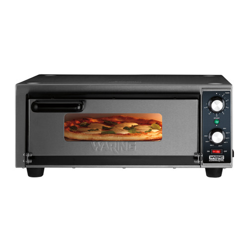 Waring WPO100 1 Deck Electric Countertop Single Deck Pizza Oven - 120 Volts